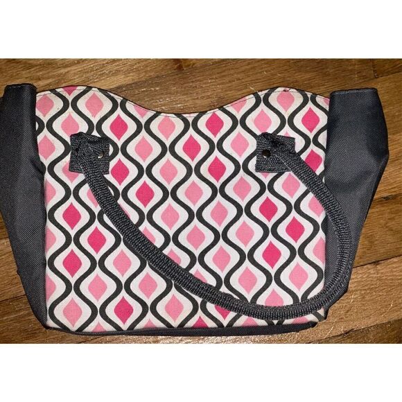Fit & Fresh Insulated Lunch Tote Pink Gray - Picture 4 of 6